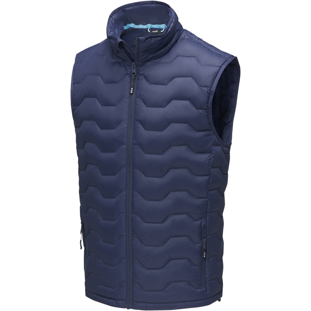 Logotrade Werbegeschenke das Foto: Epidote Daunen-Bodywarmer aus recyceltem Material für Herren