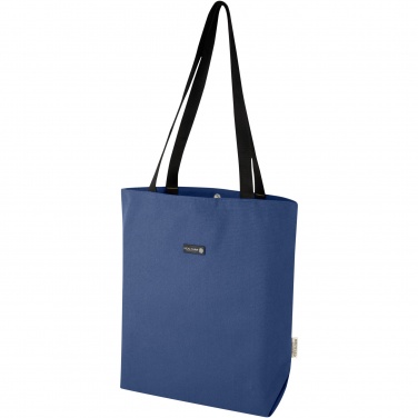 Logotrade Firmengeschenke das Foto: Joey vielseitige Tragetasche aus GRS recyceltem Canvas 14 L
