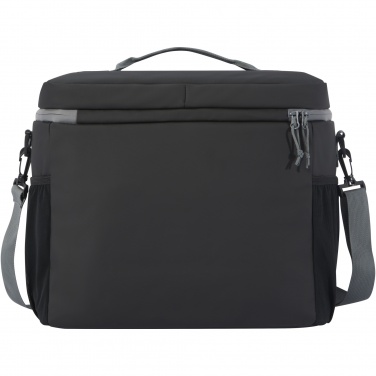 Logotrade Werbeartikel das Foto: Aqua wasserabweisende Kühltasche für 20 Dosen aus GRS Recyclingmaterial 22 L