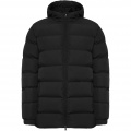 Nepal isolierter Parka Unisex, Durchgehend schwarz