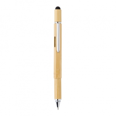 Logotrade werbemittel das Foto: 5-in-1 Bambus Tool-Stift