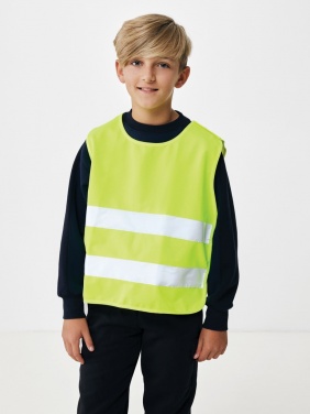 Logotrade Logogeschenke das Foto: Sicherheitsweste aus GRS recyceltem PET 7-12 Jahre