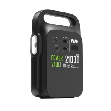 Logotrade Firmengeschenke das Foto: Power Vault 21.000mAh tragbare Powerstation aus RCS rPlastik