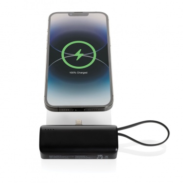 Logotrade Werbegeschenke das Foto: Powerlink 3000mah iOS-Connector Powerbank aus RCS rPlastic