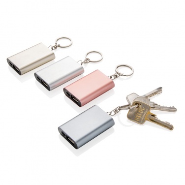Logotrade Geschäftsgeschenke das Foto: 1.000 mAh Schlüsselanhänger Powerbank