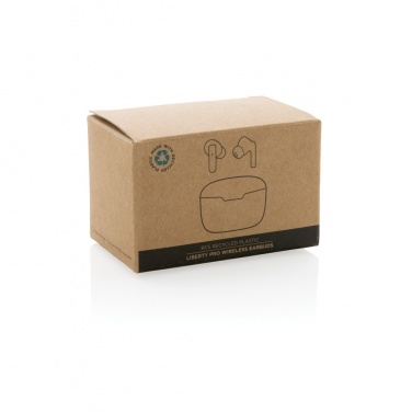 Logotrade Geschäftsgeschenke das Foto: Liberty Pro TWS-Ohrhörer aus recyceltem RCS-ABS