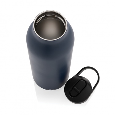 Logotrade Geschäftsgeschenke das Foto: Avira Ara RCS Re-Steel Fliptop Wasserflasche 500ml