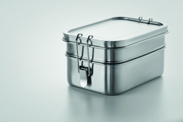 Logotrade werbemittel das Foto: Lunchbox aus Edelstahl