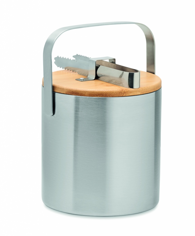 Logotrade Logogeschenke das Foto: Doppelwandiger Eiskübel 1,2L