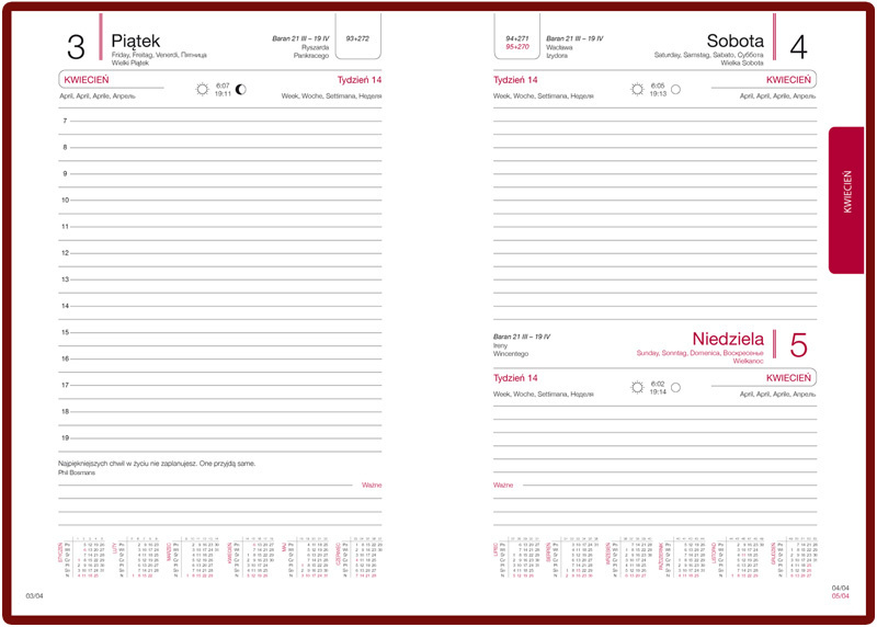 Logotrade Werbeartikel das Foto: Kalender 642016