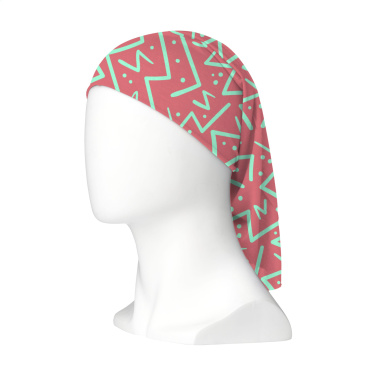 Logotrade Geschäftsgeschenke das Foto: Bandana RPET Multifunktionstuch Allover-Druck