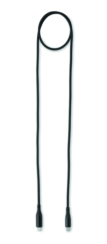 Logotrade Geschäftsgeschenke das Foto: 100W Ladekabel Typ-C
