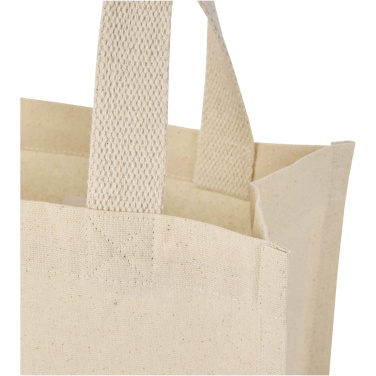 Logotrade Geschäftsgeschenke das Foto: Odessa 9 L Mini-Tragetasche mit Bodenfalte aus 220 g/m² GRS Recyclingbaumwolle