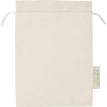 Logotrade Werbegeschenke das Foto: Odisha 140 g/m² OCS Bio-Geschenktasche – 42 × 30 cm