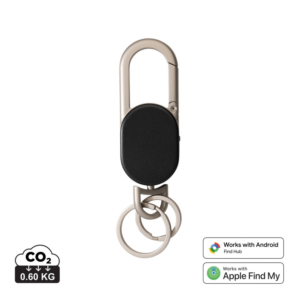 Logotrade Geschäftsgeschenke das Foto: Keyfinder Dual Schlüsselanhänger mit weltweiter Ortung