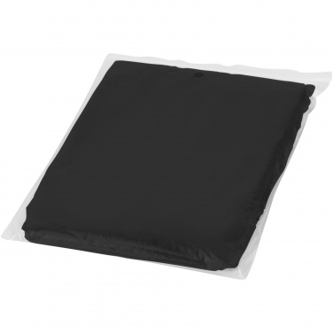 Logo trade advertising products image of: Ziva disposable rain poncho with storage pouch