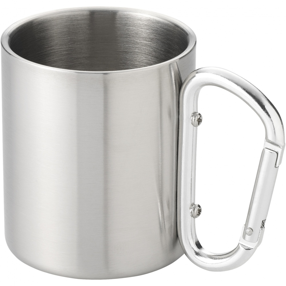 Logotrade promotional gifts photo of: Alps 200 ml insulated mug with carabiner