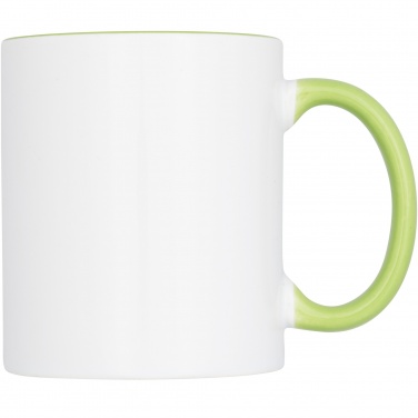 Logo trade promotional giveaways image of: Ceramic sublimation mug 4-pieces gift set