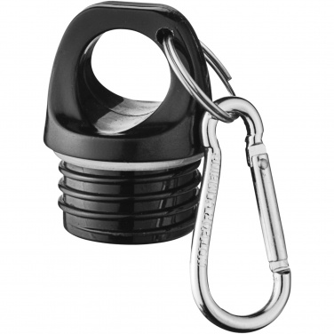 Logotrade advertising product picture of: Oregon 770 ml matte water bottle with carabiner