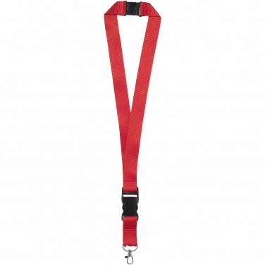 Logotrade promotional product picture of: Yogi lanyard detachable buckle break-away closure