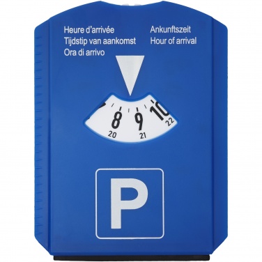 Logo trade promotional giveaways image of: Spot 5-in-1 parking disc