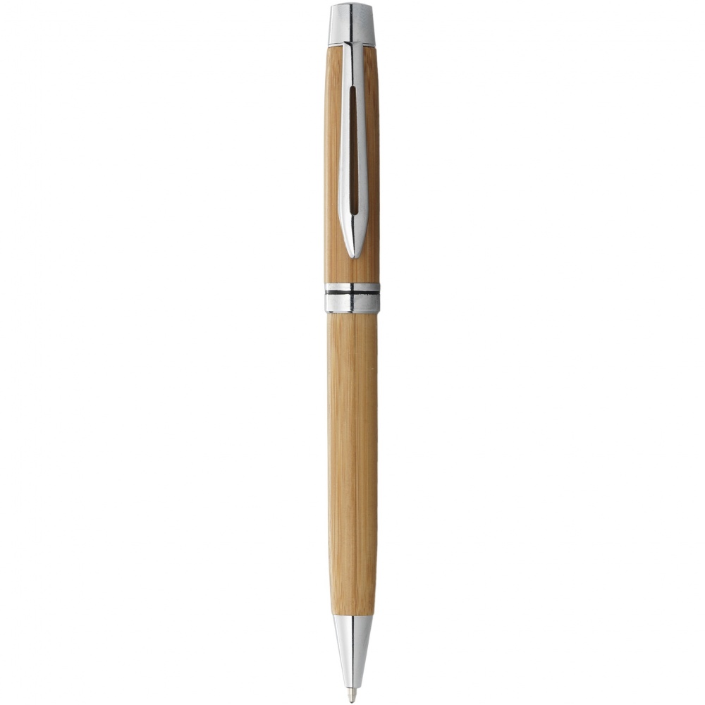 Logo trade corporate gifts picture of: Jakarta bamboo ballpoint pen