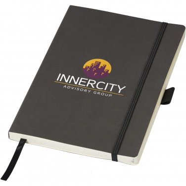 Logo trade promotional products image of: Revello A5 soft cover notebook