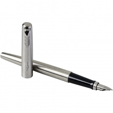Logo trade advertising products picture of: Parker Jotter stainless steel fountain pen