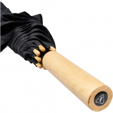 Logo trade corporate gifts picture of: Alina 23" auto open recycled PET umbrella