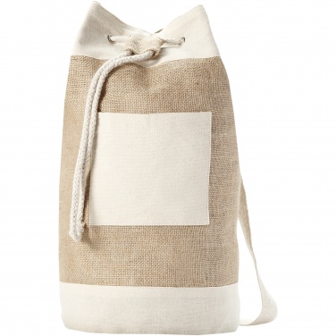 Logo trade promotional merchandise picture of: Goa jute sailor duffel bag 16L