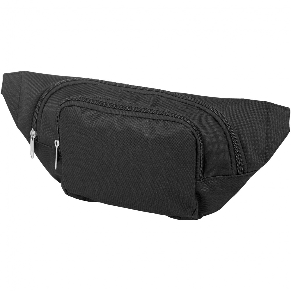 Logo trade promotional products image of: Santander fanny pack with two compartments