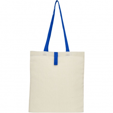 Logo trade promotional giveaways image of: Nevada 100 g/m² cotton foldable tote bag 7L