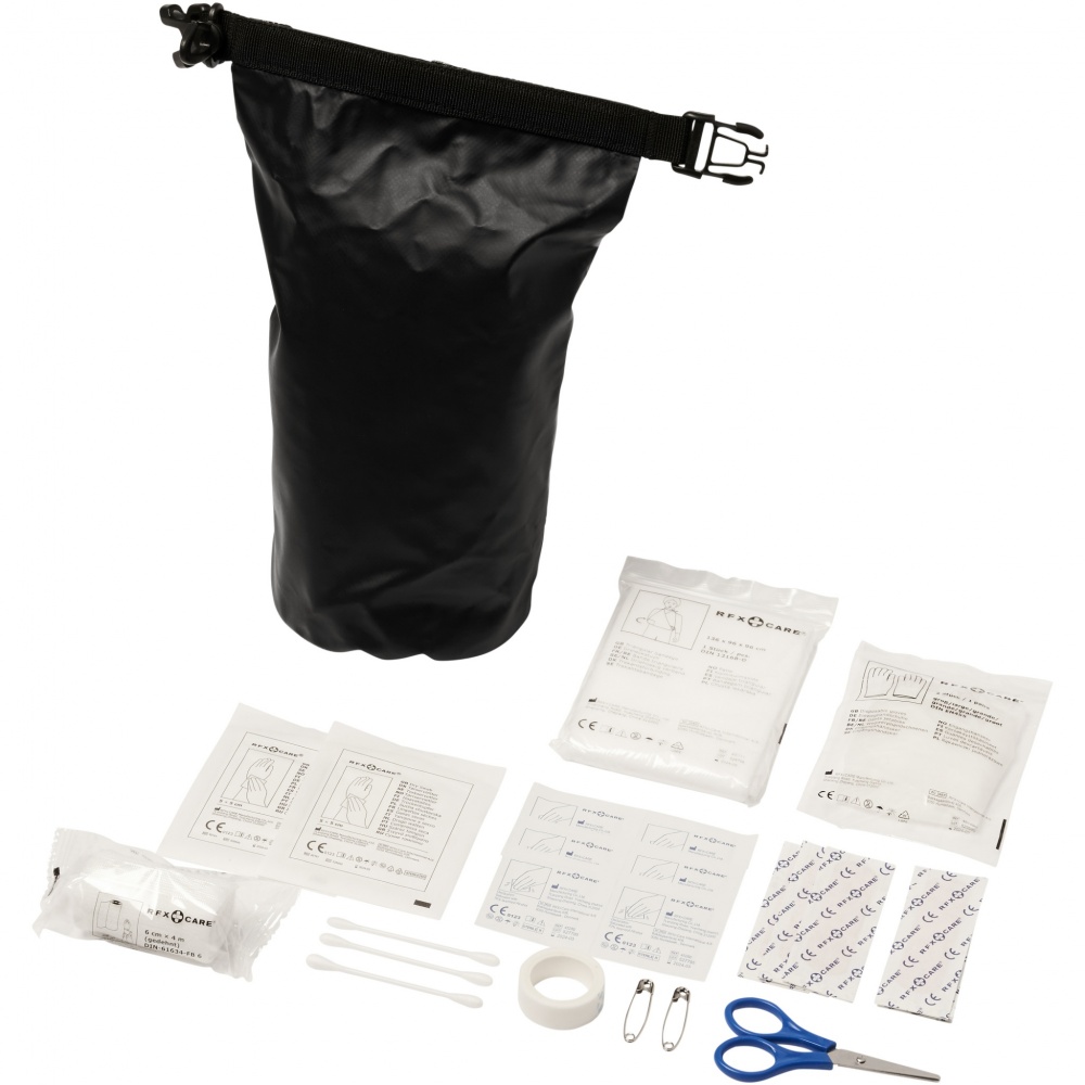 Logo trade corporate gifts picture of: Alexander 30-piece first aid waterproof bag