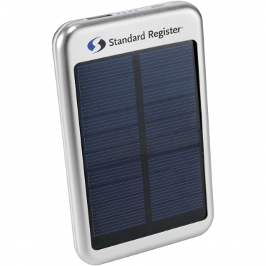Logo trade corporate gift photo of: Bask 4000 mAh solar power bank