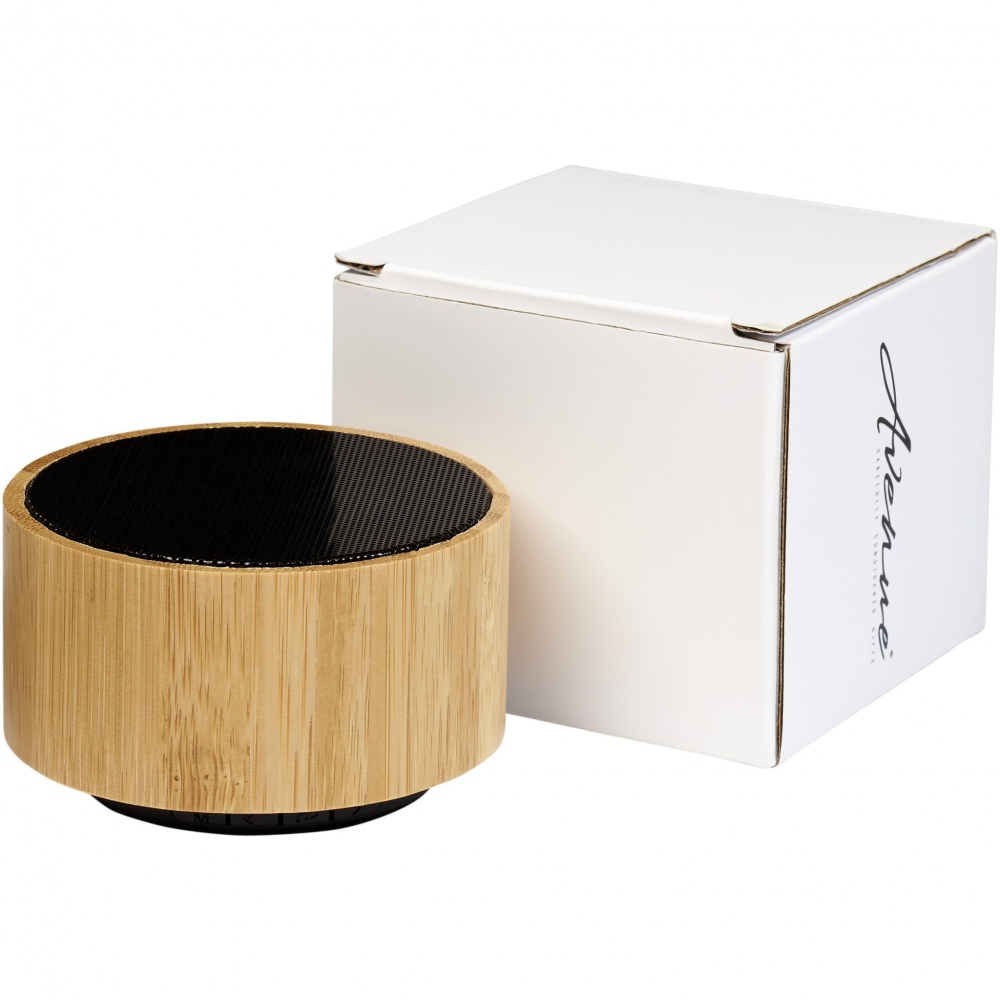 Logo trade promotional item photo of: Cosmos bamboo Bluetooth® speaker