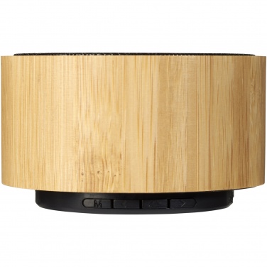 Logo trade promotional products picture of: Cosmos bamboo Bluetooth® speaker