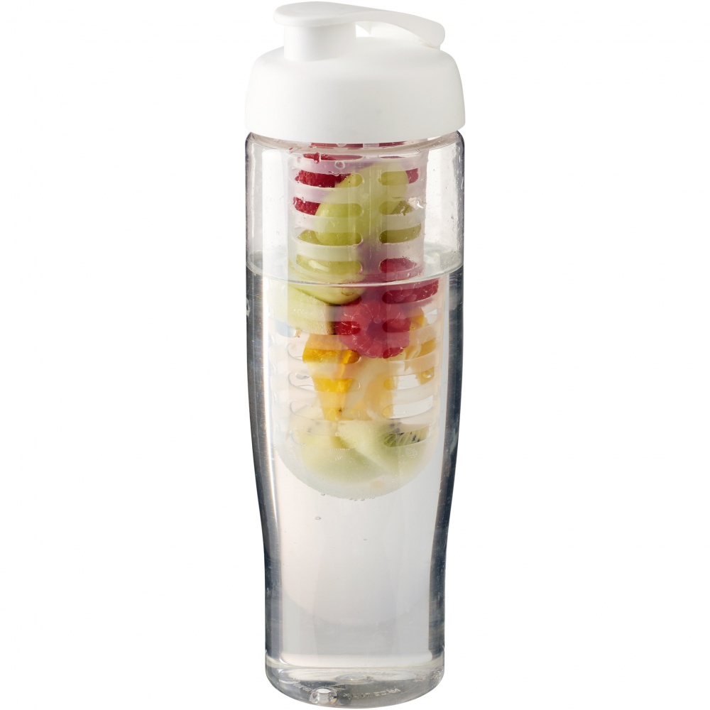 Logo trade promotional product photo of: H2O Active® Tempo 700 ml flip lid sport bottle & infuser