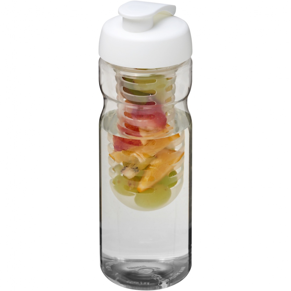 Logotrade promotional merchandise photo of: H2O Active® Base 650 ml flip lid sport bottle & infuser