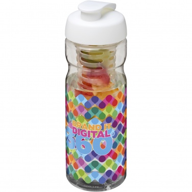 Logotrade promotional merchandise photo of: H2O Active® Base 650 ml flip lid sport bottle & infuser