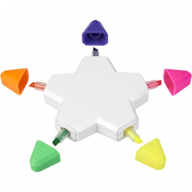 Logo trade business gifts image of: Solvig star highlighter