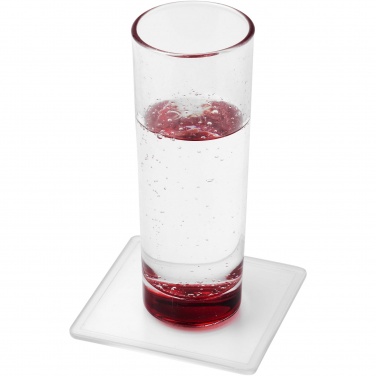 Logotrade promotional giveaway image of: Ellison square plastic coaster with paper insert