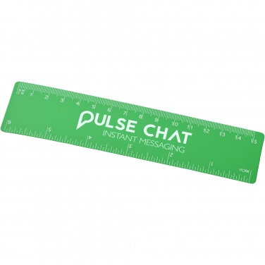 Logotrade promotional giveaway image of: Rothko 15 cm plastic ruler