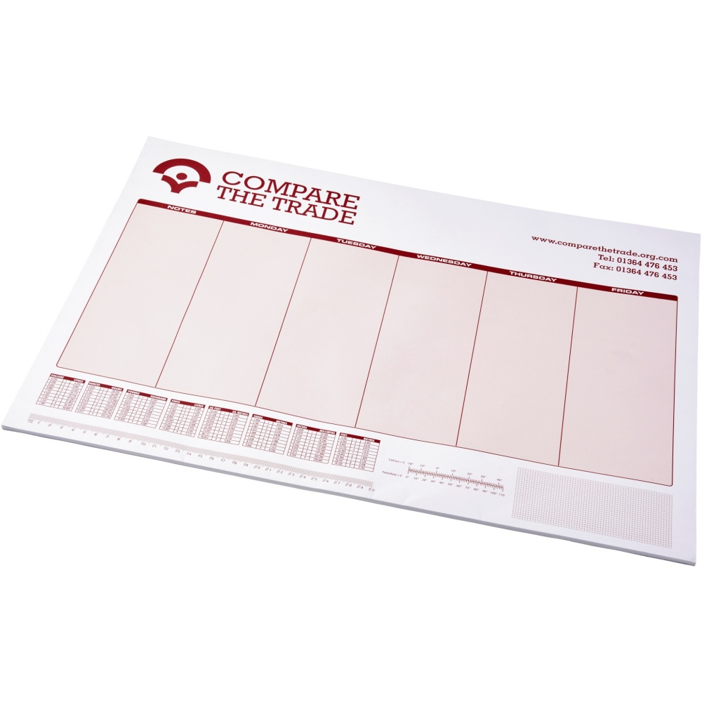 Logo trade promotional merchandise picture of: Desk-Mate® A3 notepad