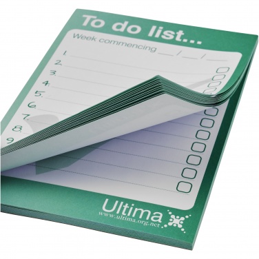 Logo trade advertising products image of: Desk-Mate® A6 notepad