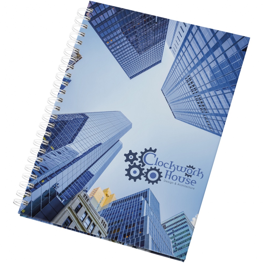 Logotrade promotional items photo of: Wire-o A5 notebook hard cover