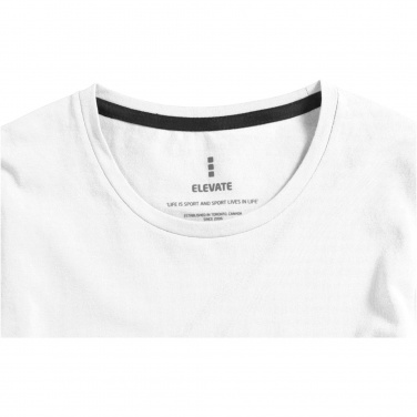 Logo trade promotional products image of: Ponoka long sleeve women's organic t-shirt