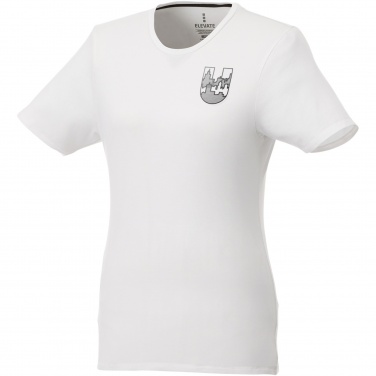 Logotrade promotional item image of: Balfour short sleeve women's organic t-shirt