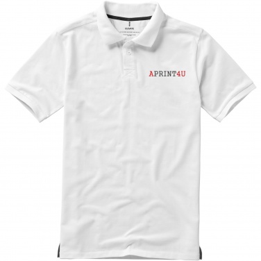 Logo trade promotional products picture of: Calgary short sleeve men's polo