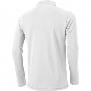Logo trade promotional merchandise picture of: Oakville long sleeve men's polo