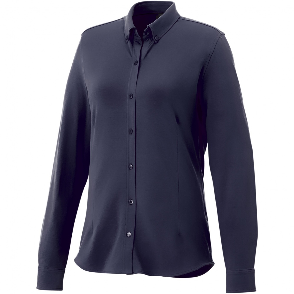 Logotrade advertising product picture of: Bigelow long sleeve women's pique shirt